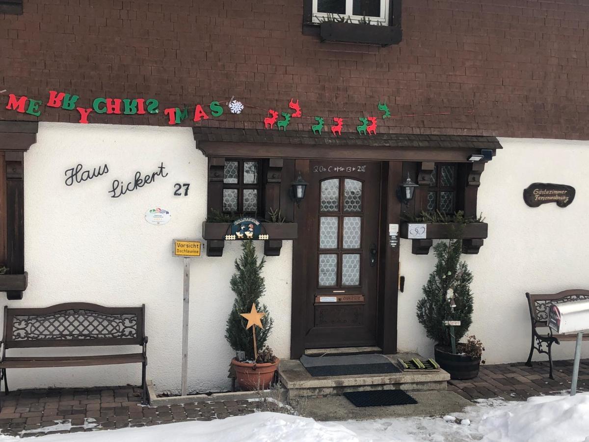 Gaestehaus Lickert Familie Dreher Хинтерцартен Экстерьер фото