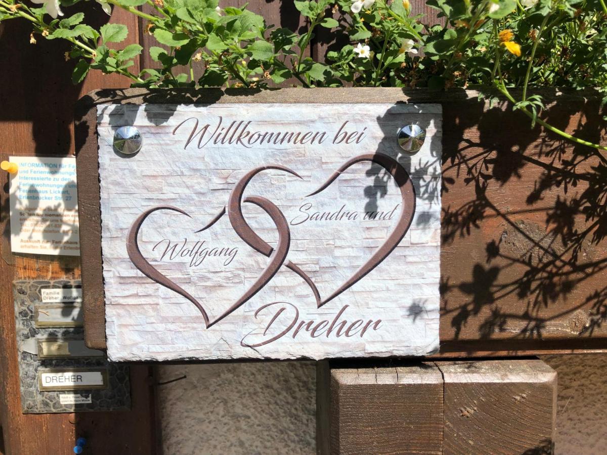 Gaestehaus Lickert Familie Dreher Хинтерцартен Экстерьер фото